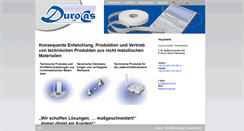 Desktop Screenshot of durocas.de